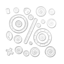 Load image into Gallery viewer, 22Pcs Spirograph Geometric Ruler Set