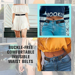 （50%OFF NOW）-Buckle-free Invisible Elastic Waist Belts
