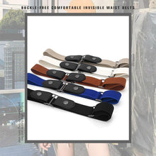 Load image into Gallery viewer, （50%OFF NOW）-Buckle-free Invisible Elastic Waist Belts
